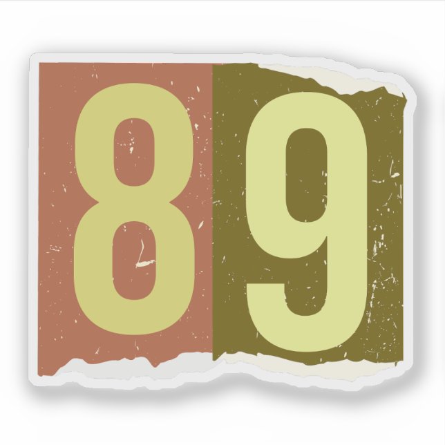 Adesivo Revista Número Resgate 89 (Frente)