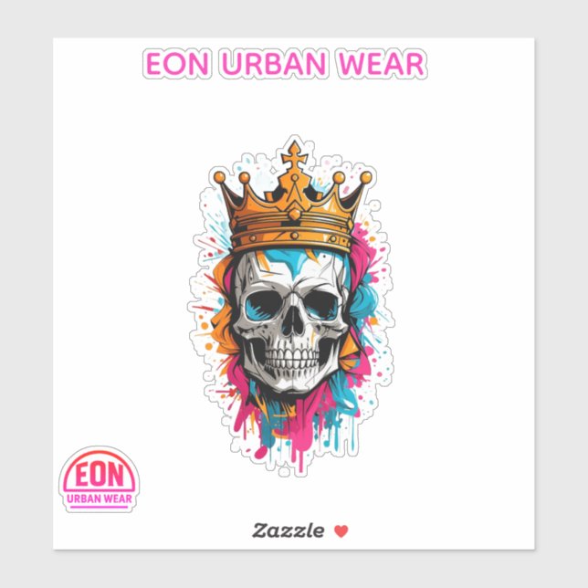 ADESIVO REY CALAVERA (Folha)