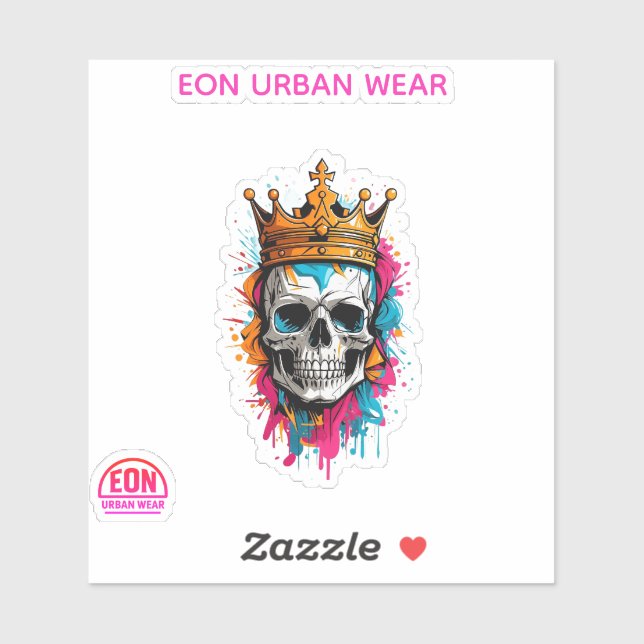 ADESIVO REY CALAVERA (Folha)