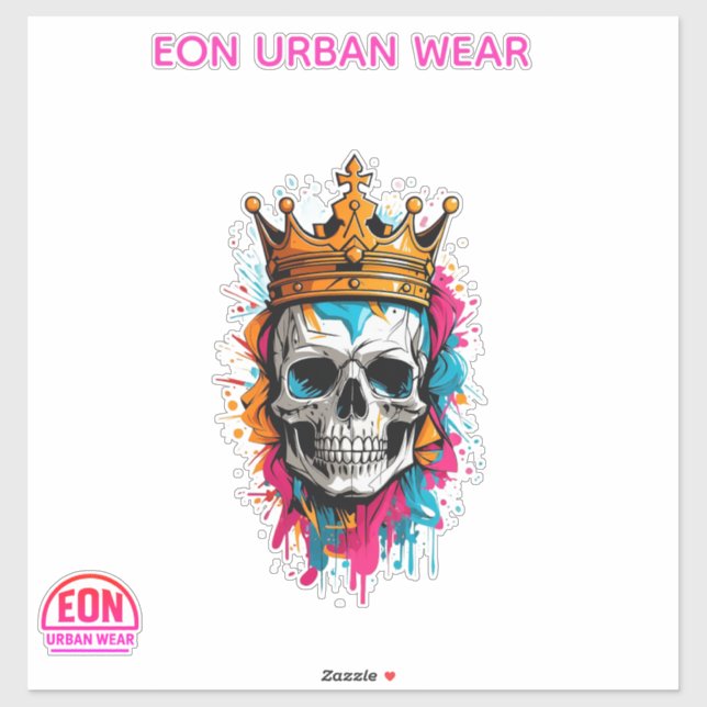 ADESIVO REY CALAVERA (Folha)