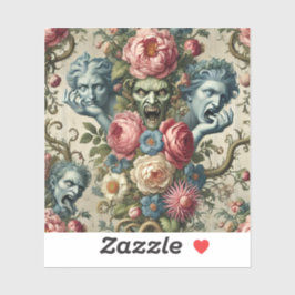 Adesivo Rhapsody Road - Travesseiro Floral Gótico