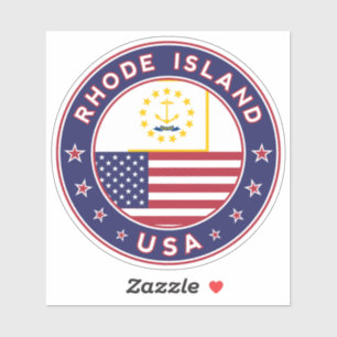Adesivo Rhode Island