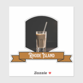 Adesivo Rhode Island Coffee milk