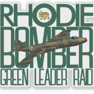 ADESIVO RHODESIAN CANBERRA BOMBER
