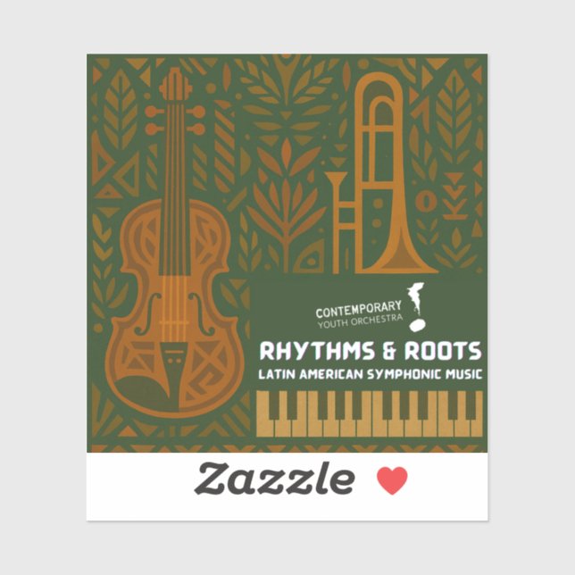 Adesivo Rhythms & Roots Sticker (Folha)