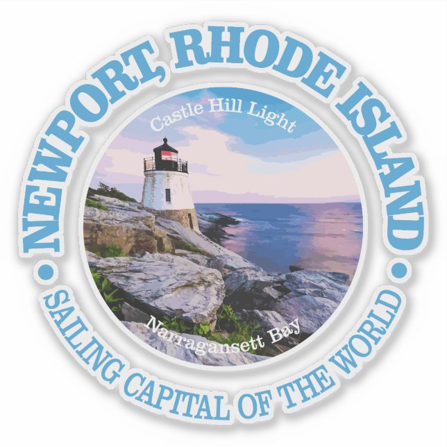 Adesivo RI de Newport (C) (Frente)