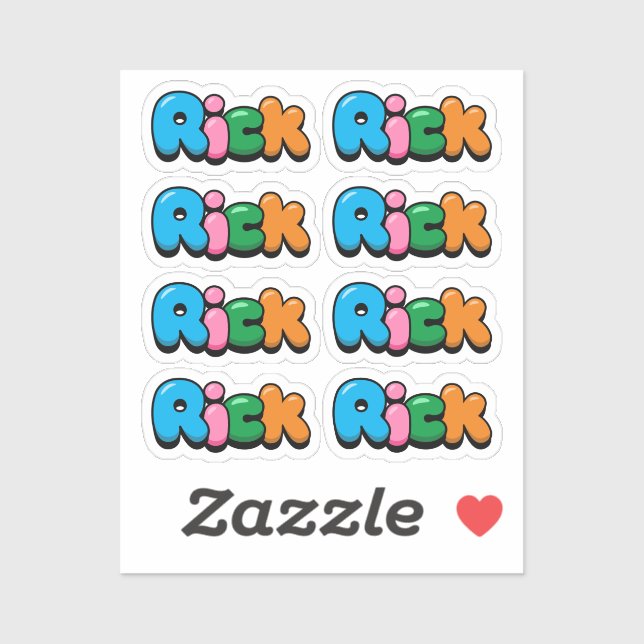 Adesivo Rick (Folha)