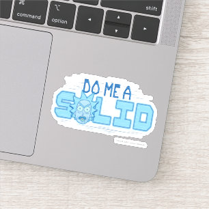 Adesivo RICK E MORTY™   Faça-Me Um Sólido