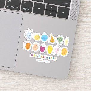 Adesivo RICK E MORTY™   Get Schwifty