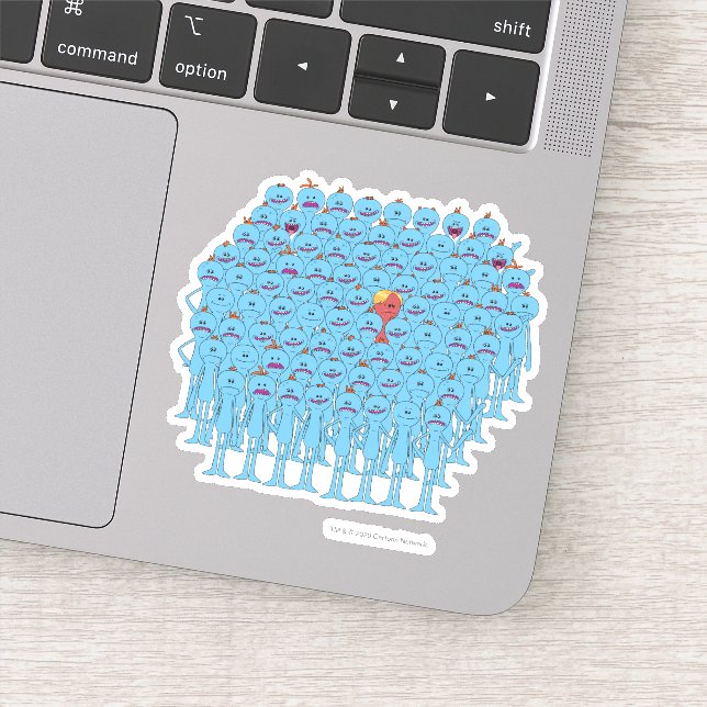 Adesivo RICK E MORTY™ | Kirkland Sr. Meeseks (Detalhe)