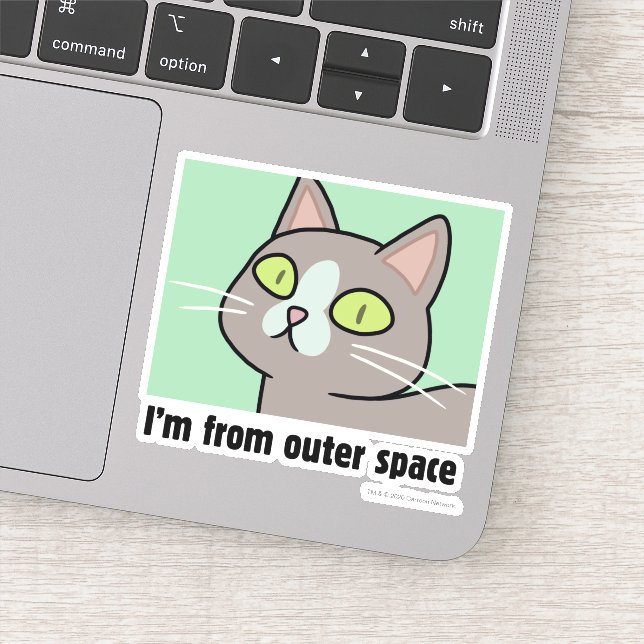 Adesivo RICK E MORTY™ | Sou do Espaço Exterior (Detalhe)