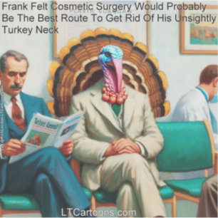 Adesivo Rick London Funny Peru Cosmetic Surgery Comic