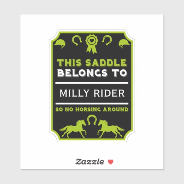 Adesivo Rim Cavalo (Folha)