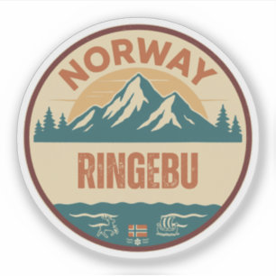 Adesivo Ringebu, Noruega Noruega