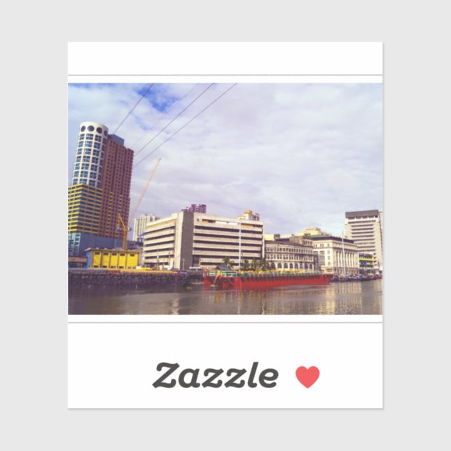 Adesivo Rio Pasig (Folha)