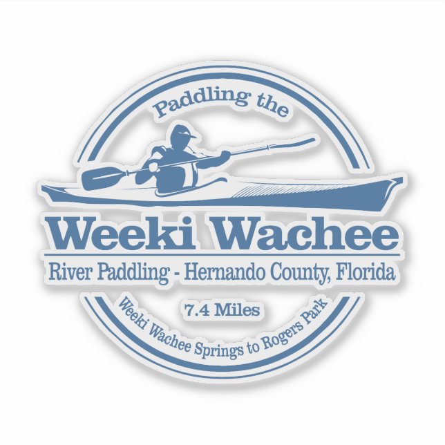 Adesivo Rio Weeki Wachee (SK) (Frente)