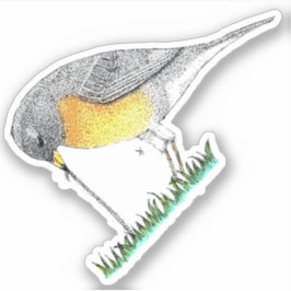 Adesivo Robin com Worm