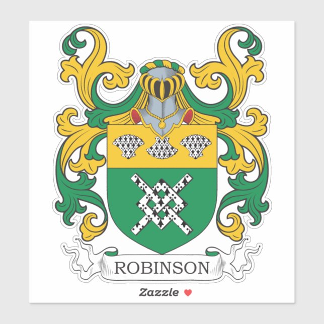 Adesivo Robinson Family Crest (Folha)