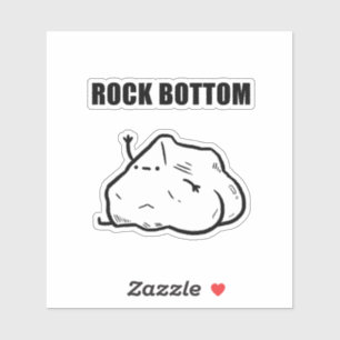 Adesivo Rock Botton Funny Geology Pun Die-Cut