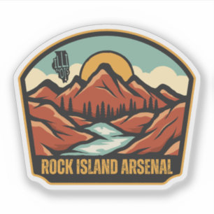 Adesivo Rock Island Arsenal, Illinois
