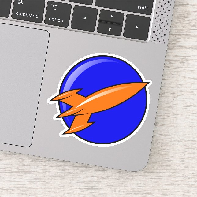 Adesivo Rocketpunk Space Patrol Insignia Sticker (Detalhe)