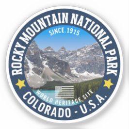 Adesivo Rocky Mountain Park Landscape Photography