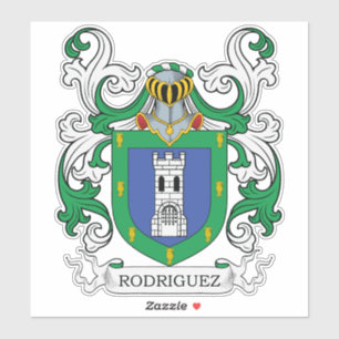 Adesivo Rodriguez Family Crest