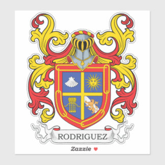 Adesivo Rodriguez Family Crest