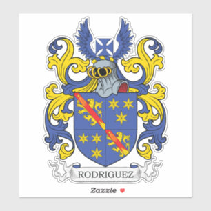 Adesivo Rodriguez Family Crest