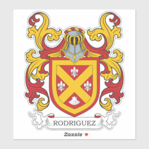 Adesivo Rodriguez Family Crest