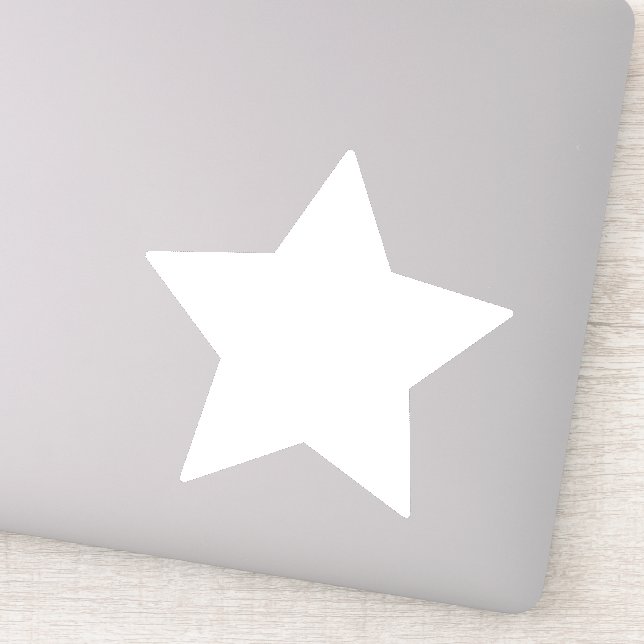 Adesivo Roller Derby Jammer White Star Vinyl (Detalhe)