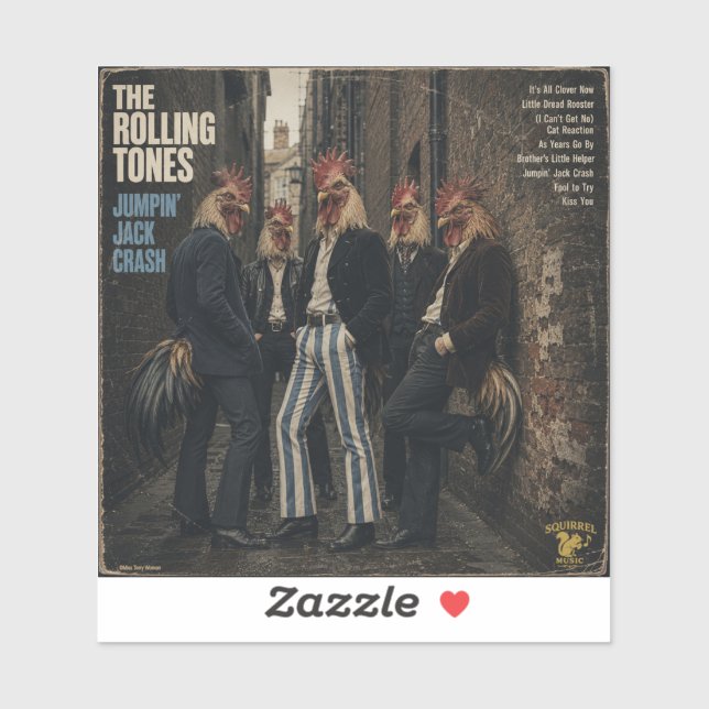 Adesivo Rolling Tones: uma Paródia (Folha)