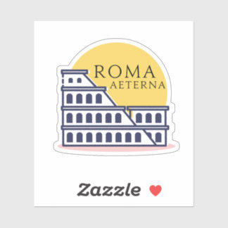 Adesivo Roma Aeterna - Sticker