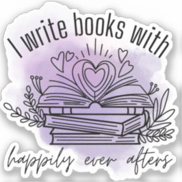 Adesivo Romance Author Sticker