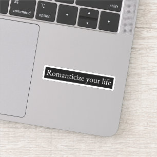 Adesivo Romancize sua vida
