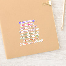 Romanos 12:12 Citando Bíblia Cristã Verse Sticker