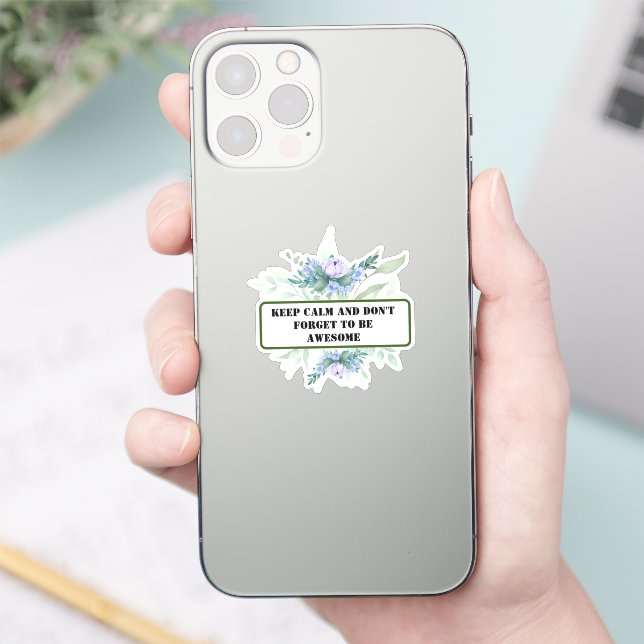 Adesivo Romantic Field Flowers Lovers (Telefone)