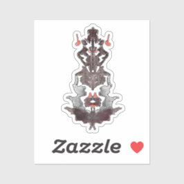 Adesivo Rorschach Quer Ler Pessoas