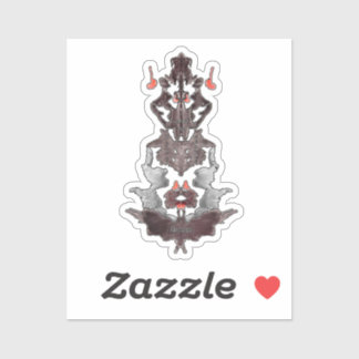 Adesivo Rorschach Quer Ler Pessoas