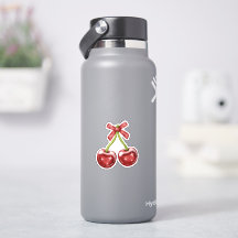 Adesivo Rosa Cereja Coquete, Adesivo Feminino