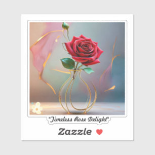 Adesivo "Rosa de distinção"