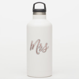 Adesivo Rosa Dourada Glitter Sra. Vinyl Cut Out