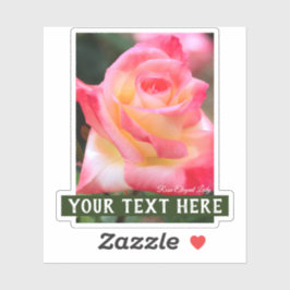 Adesivo Rosa Elegant Lady [Cut Seal]