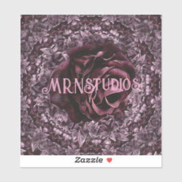 Adesivo Rosa Mandala