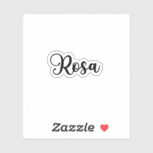 Rosa Name - Caligrafia manuscrita