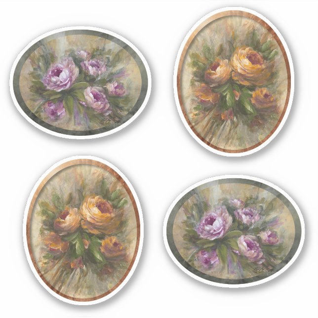 Adesivo Rosas Cor-de-Rosa 315 Rosas (Frente)