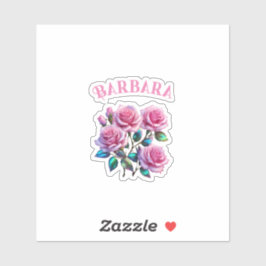 Adesivo Rosas Holográficos Iridescentes Em Pedaços