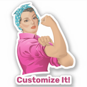 Adesivo Rosie the Riveter Sticker