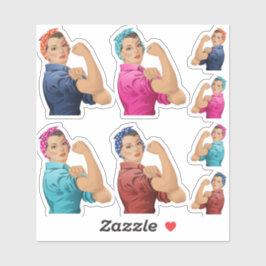 Adesivo Rosie the Riveter Sticker Set