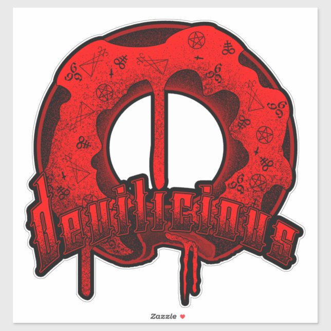 Adesivo Rosquinha Deviliciosa (Folha)